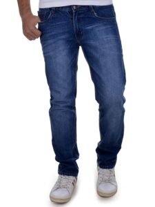 Urbano Fashion Men Mid Rise Slim Fit Washed Jeans Stretchable